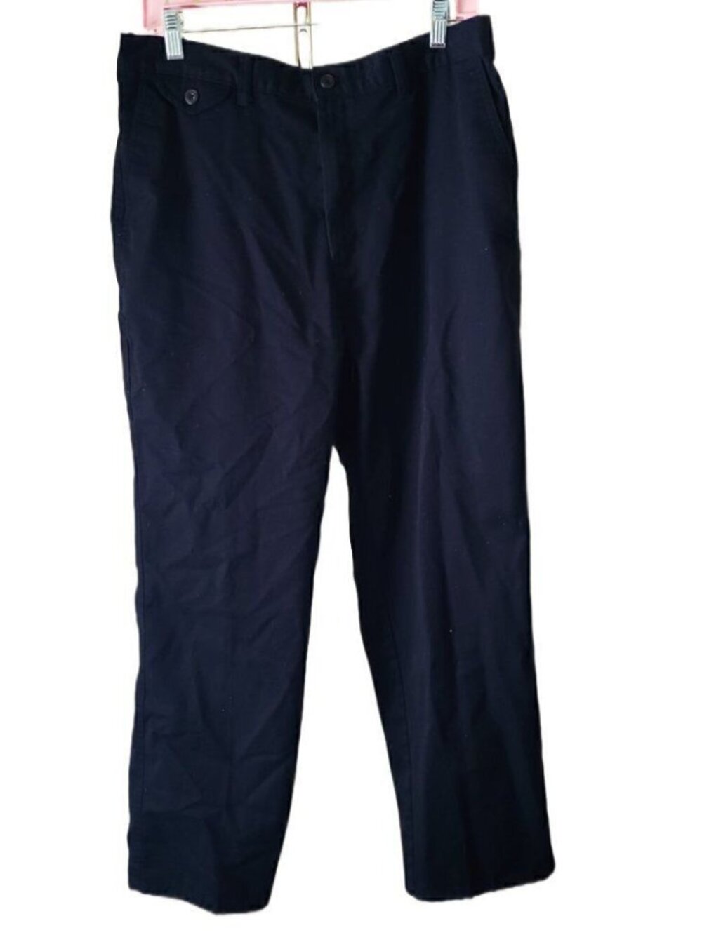 Towncraft Easy Care Men's Black Dress Pants